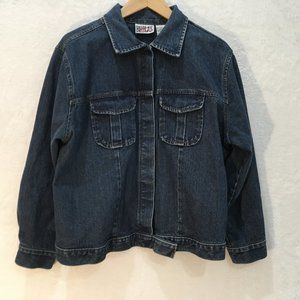 Bill Blass Twill Jean Jacket Vintage